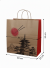 Sacola de Papel Kraft para Delivery - Estampa Oriental (G) Kit 100 un.